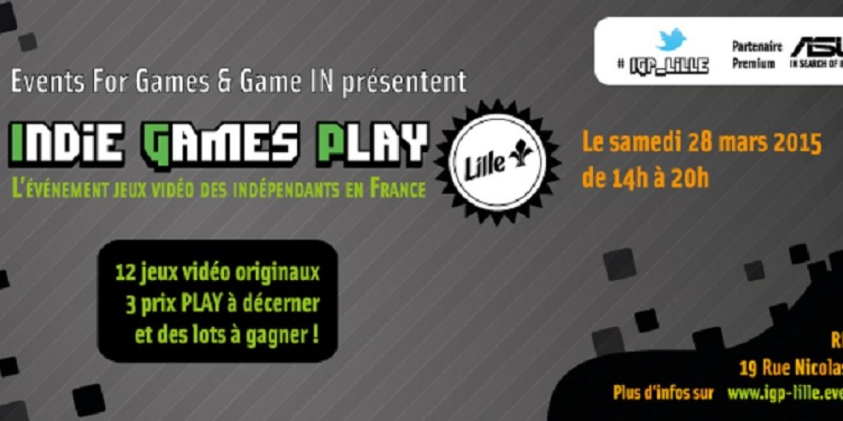 Indie Games Play : rencontre avec les développeurs